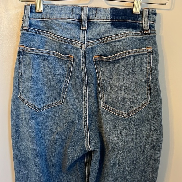 Abercrombie & Fitch Love Curve The Slim Straight Ultra High Rise SZ 0 / 25 - Picture 6 of 7